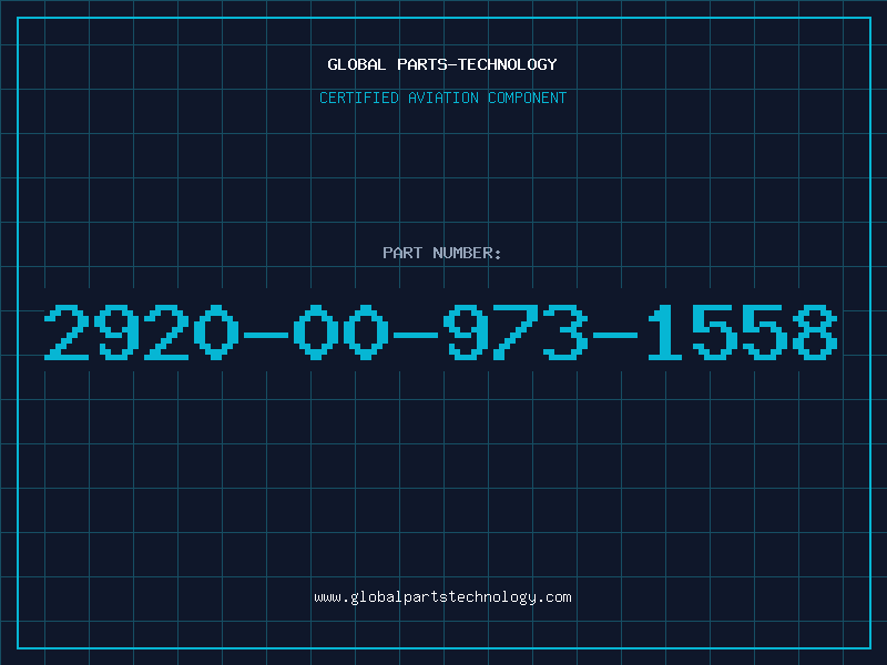 Aviation Part 2920-00-973-1558