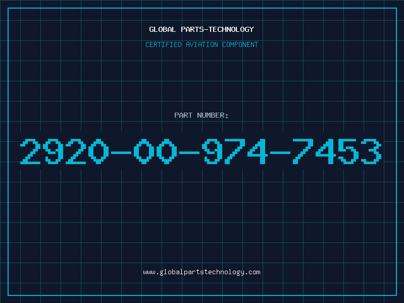 Aviation Part 2920-00-974-7453