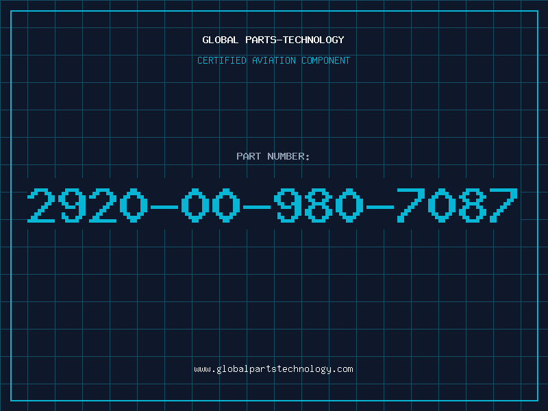 Aviation Part 2920-00-980-7087
