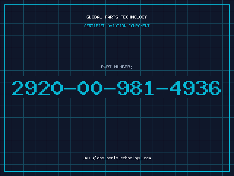 Aviation Part 2920-00-981-4936
