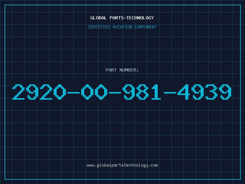 Aviation Part 2920-00-981-4939