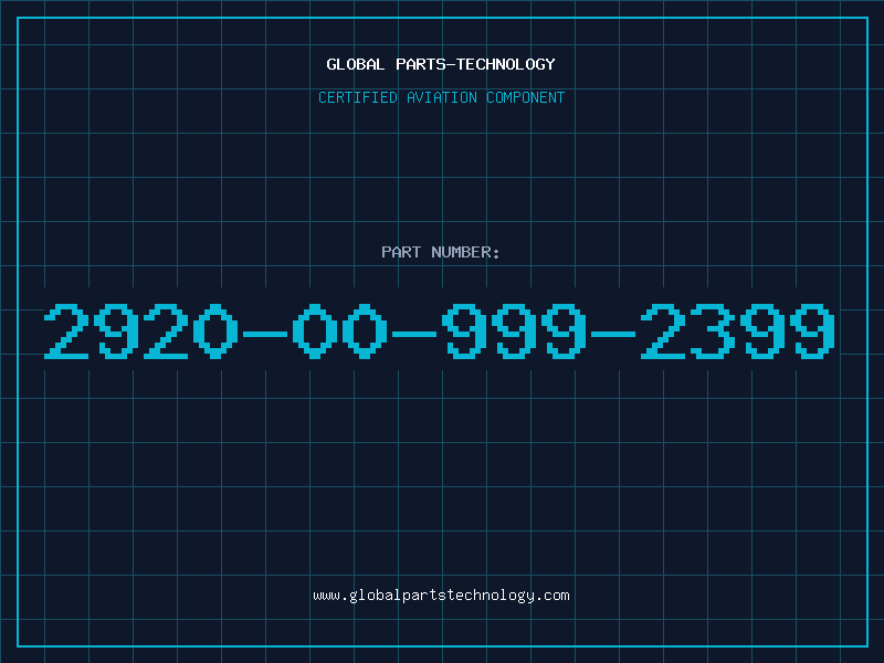 Aviation Part 2920-00-999-2399