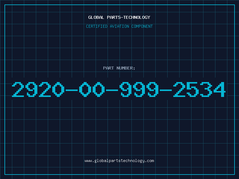 Aviation Part 2920-00-999-2534