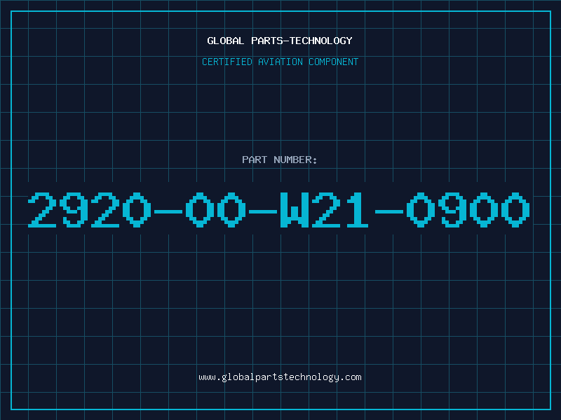 Aviation Part 2920-00-W21-0900