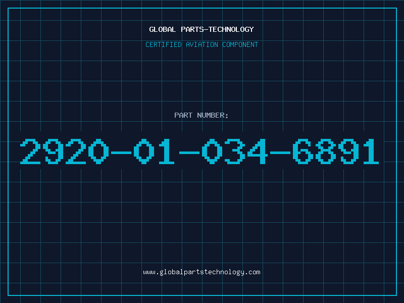 Aviation Part 2920-01-034-6891