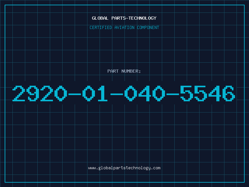 Aviation Part 2920-01-040-5546