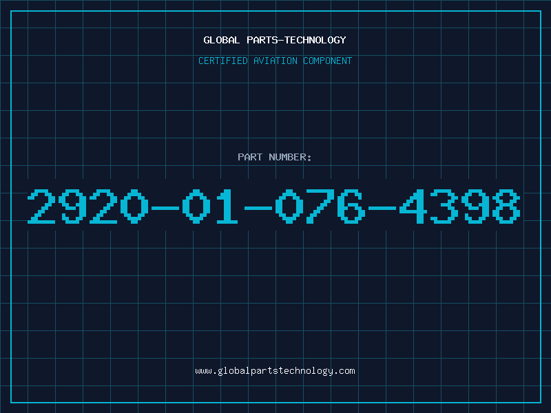 Aviation Part 2920-01-076-4398