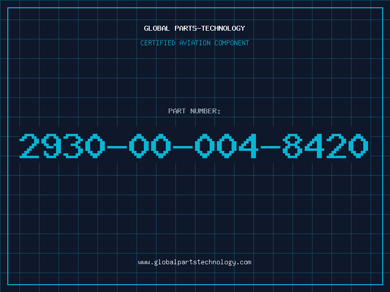 Aviation Part 2930-00-004-8420