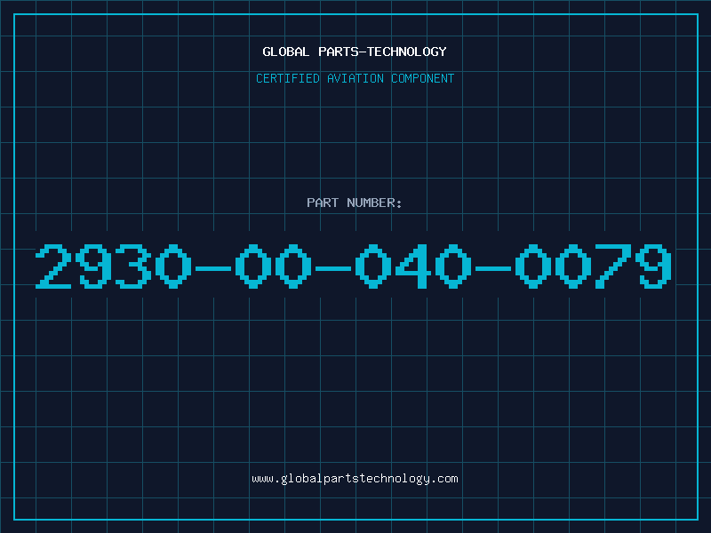 Aviation Part 2930-00-040-0079