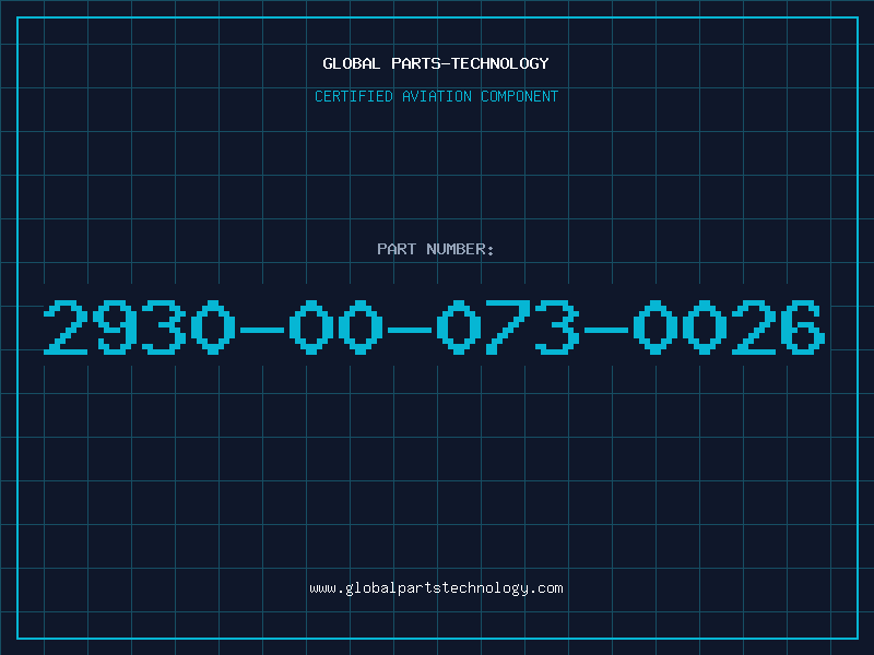 Aviation Part 2930-00-073-0026