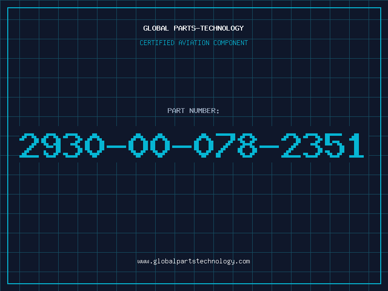 Aviation Part 2930-00-078-2351