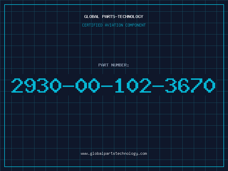 Aviation Part 2930-00-102-3670