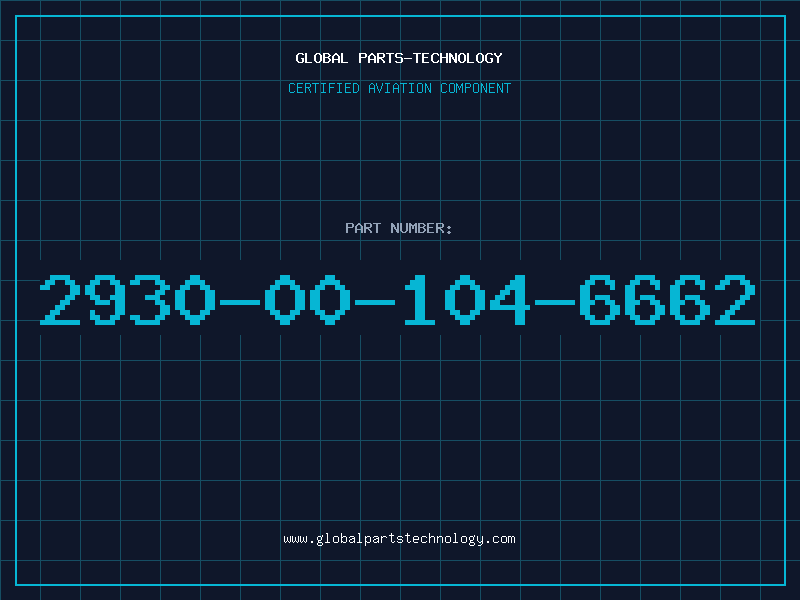 Aviation Part 2930-00-104-6662