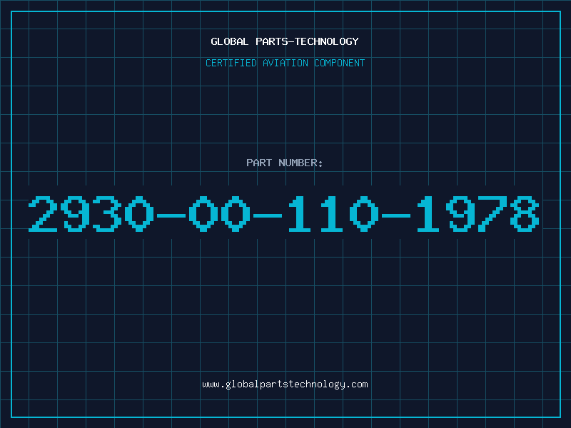 Aviation Part 2930-00-110-1978