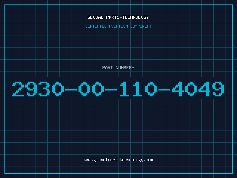Aviation Part 2930-00-110-4049