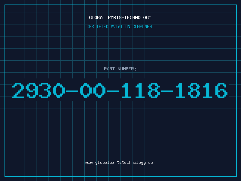 Aviation Part 2930-00-118-1816