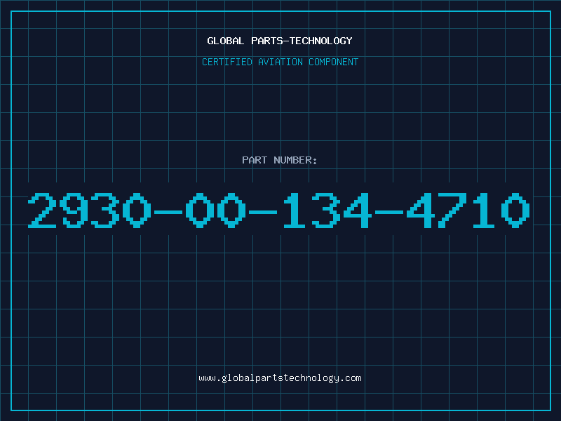 Aviation Part 2930-00-134-4710