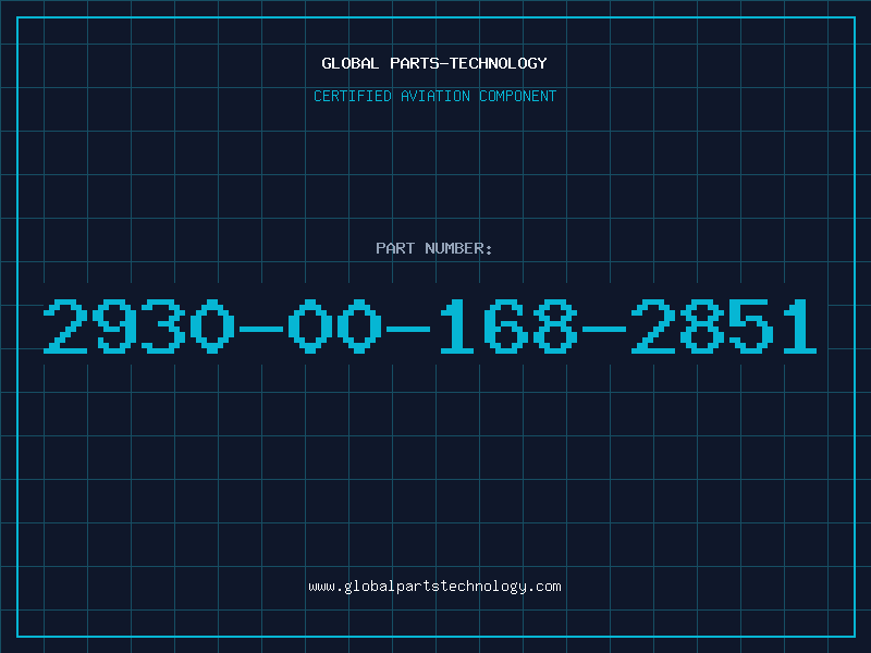 Aviation Part 2930-00-168-2851