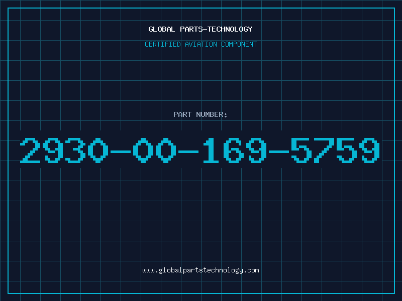 Aviation Part 2930-00-169-5759