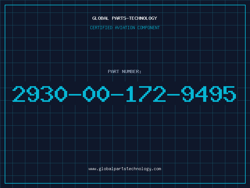 Aviation Part 2930-00-172-9495