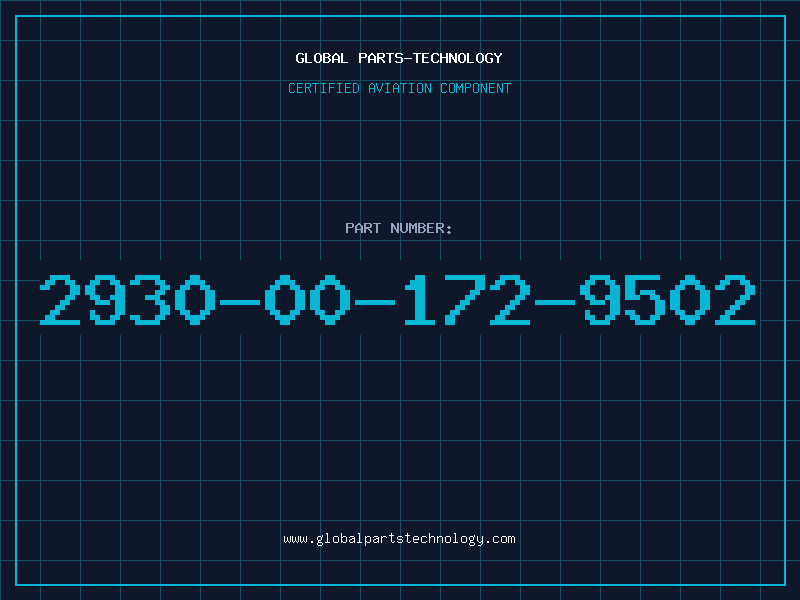 Aviation Part 2930-00-172-9502