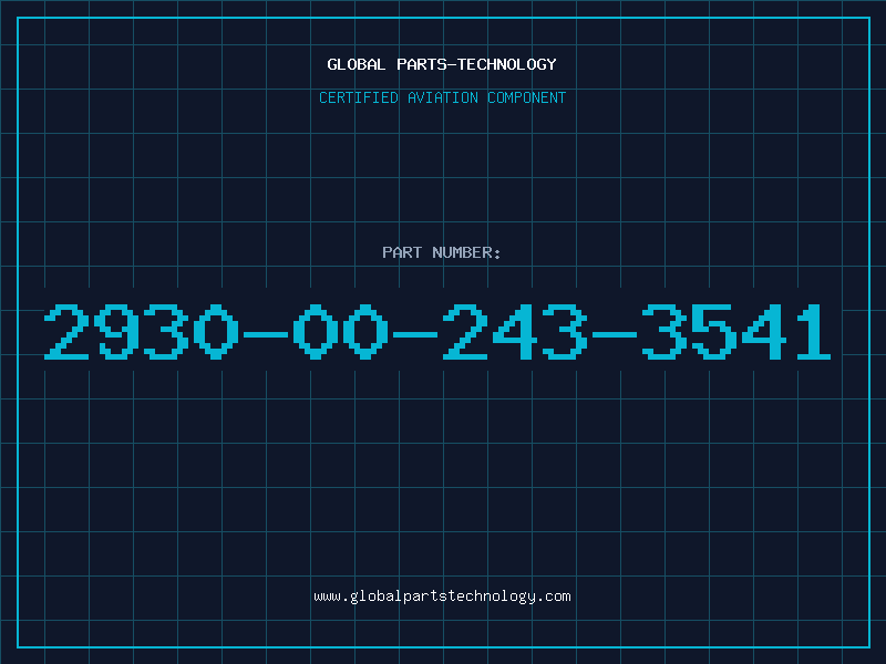 Aviation Part 2930-00-243-3541
