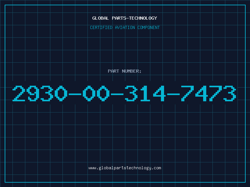 Aviation Part 2930-00-314-7473