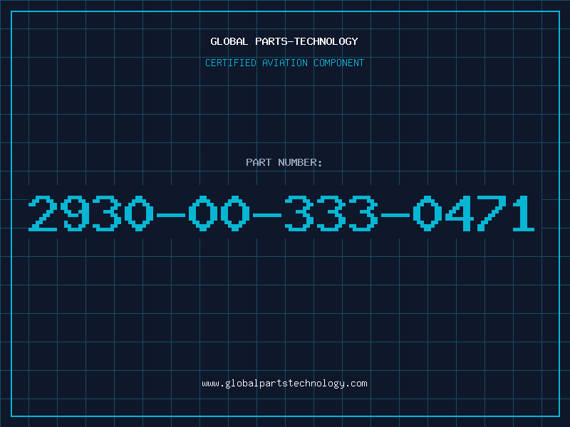 Aviation Part 2930-00-333-0471