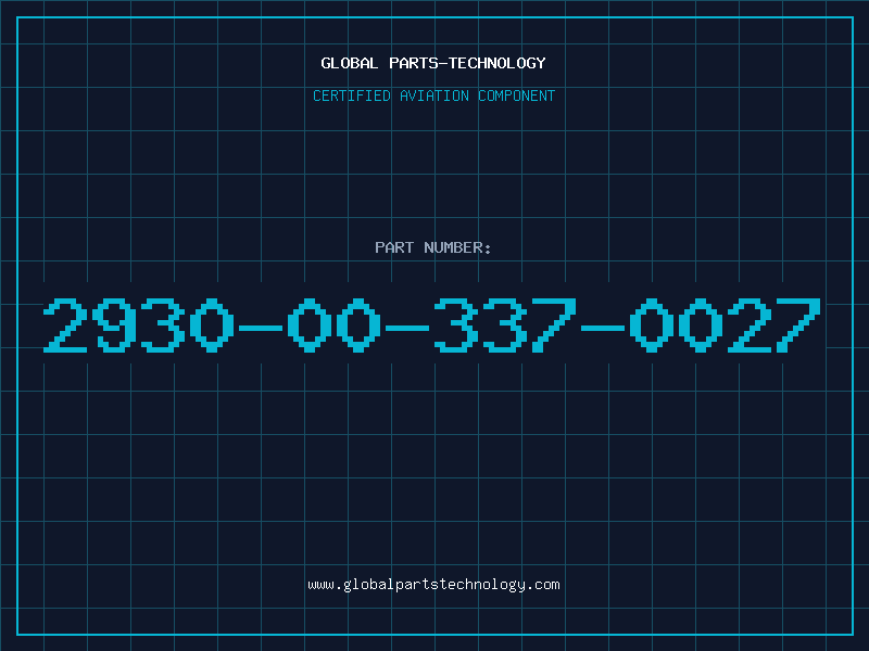 Aviation Part 2930-00-337-0027