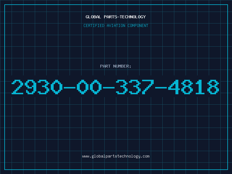 Aviation Part 2930-00-337-4818