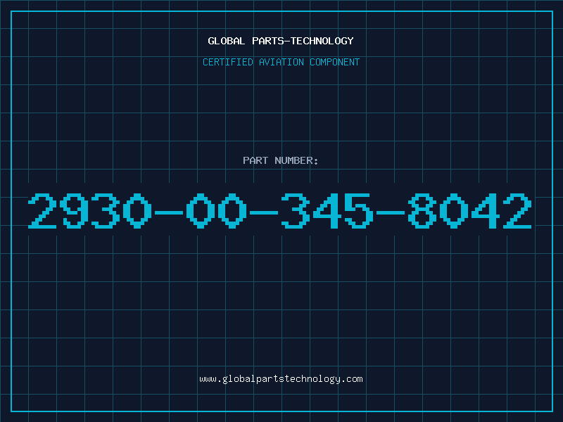 Aviation Part 2930-00-345-8042