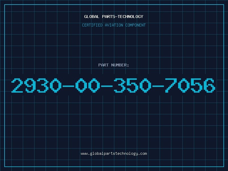 Aviation Part 2930-00-350-7056