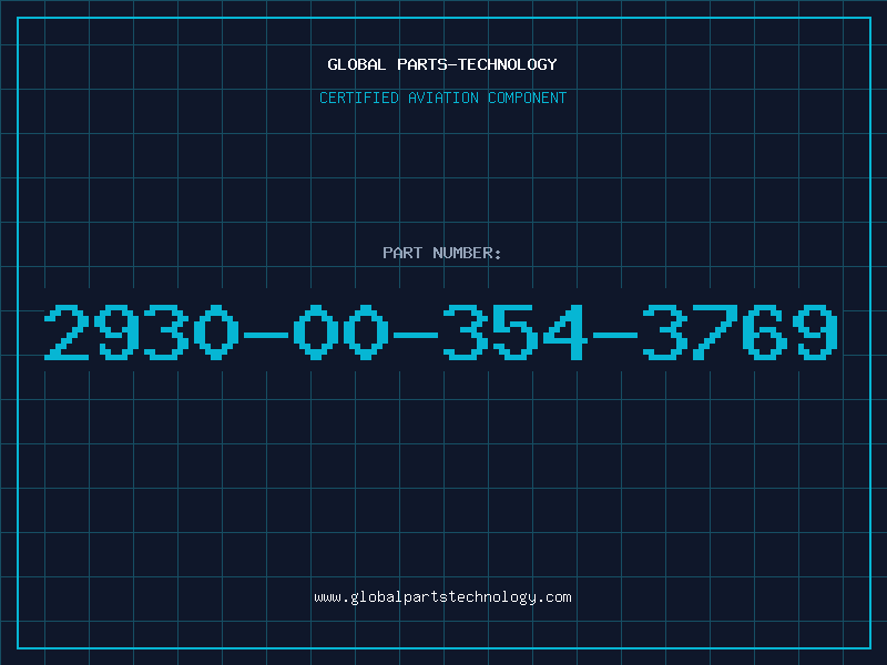 Aviation Part 2930-00-354-3769