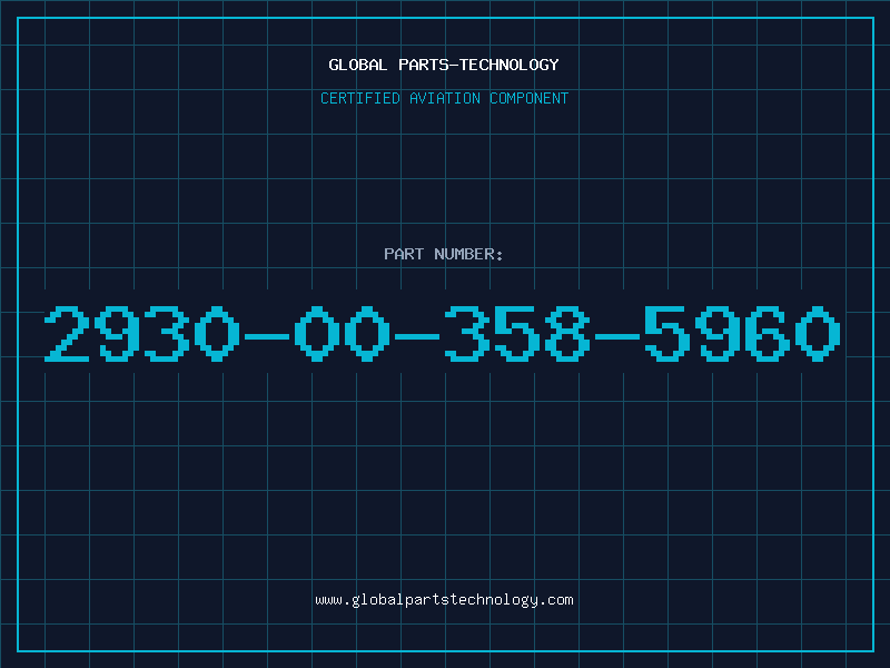 Aviation Part 2930-00-358-5960
