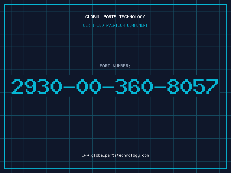 Aviation Part 2930-00-360-8057