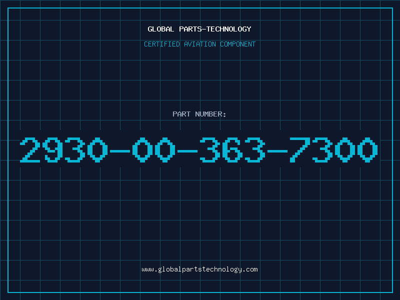 Aviation Part 2930-00-363-7300
