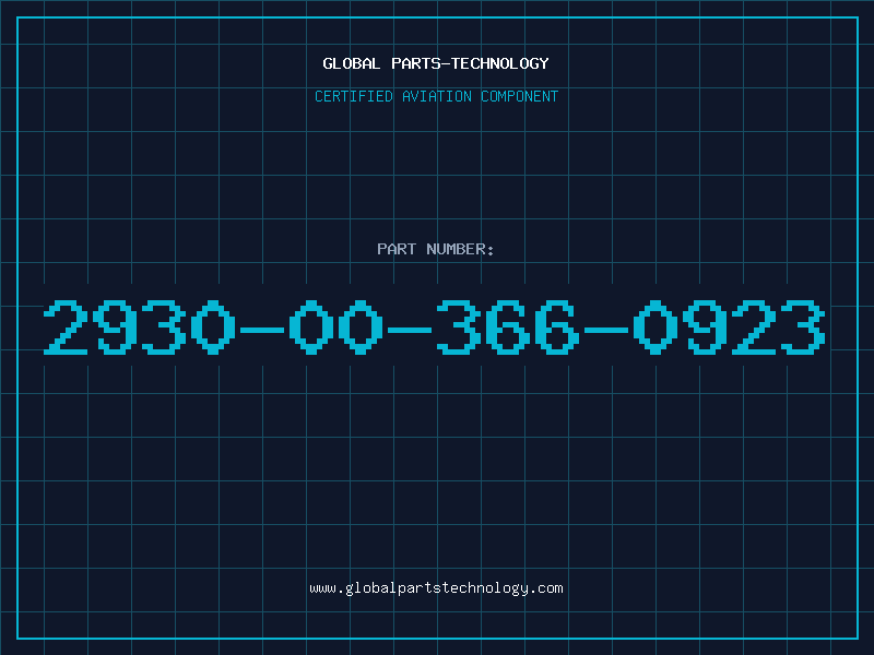 Aviation Part 2930-00-366-0923