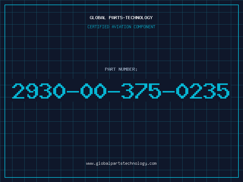Aviation Part 2930-00-375-0235