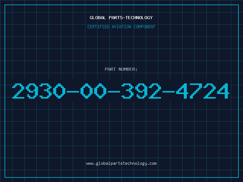 Aviation Part 2930-00-392-4724