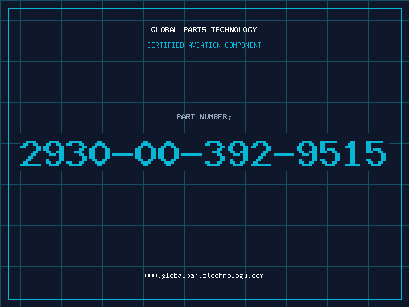 Aviation Part 2930-00-392-9515