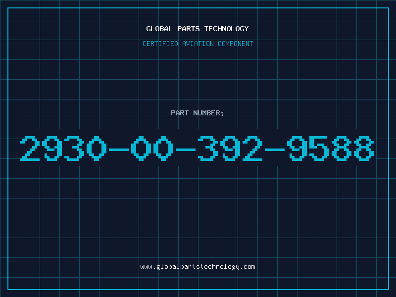 Aviation Part 2930-00-392-9588