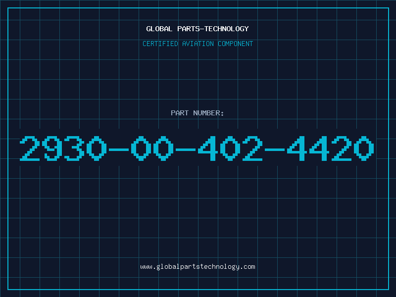 Aviation Part 2930-00-402-4420
