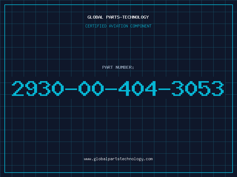 Aviation Part 2930-00-404-3053