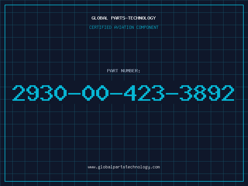 Aviation Part 2930-00-423-3892