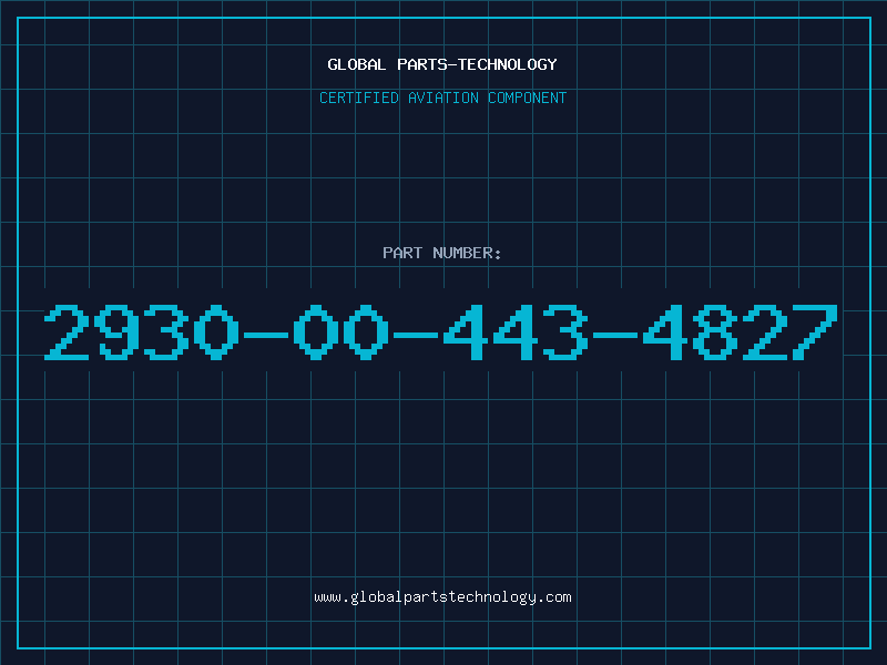 Aviation Part 2930-00-443-4827