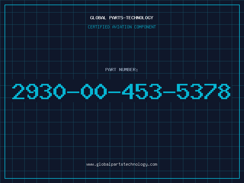 Aviation Part 2930-00-453-5378