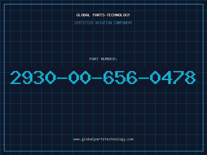 Aviation Part 2930-00-656-0478