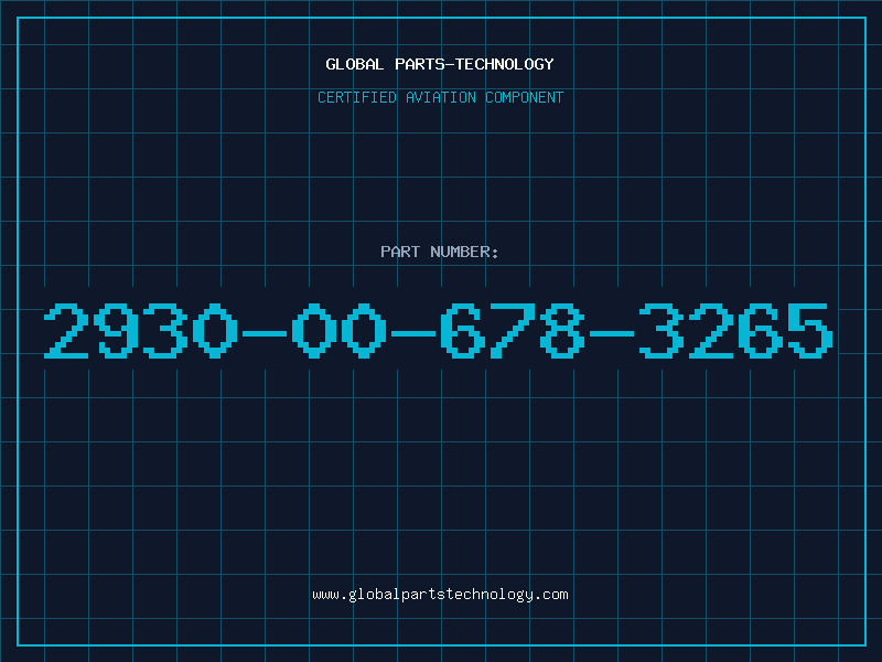Aviation Part 2930-00-678-3265