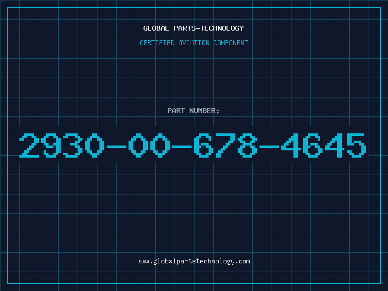 Aviation Part 2930-00-678-4645