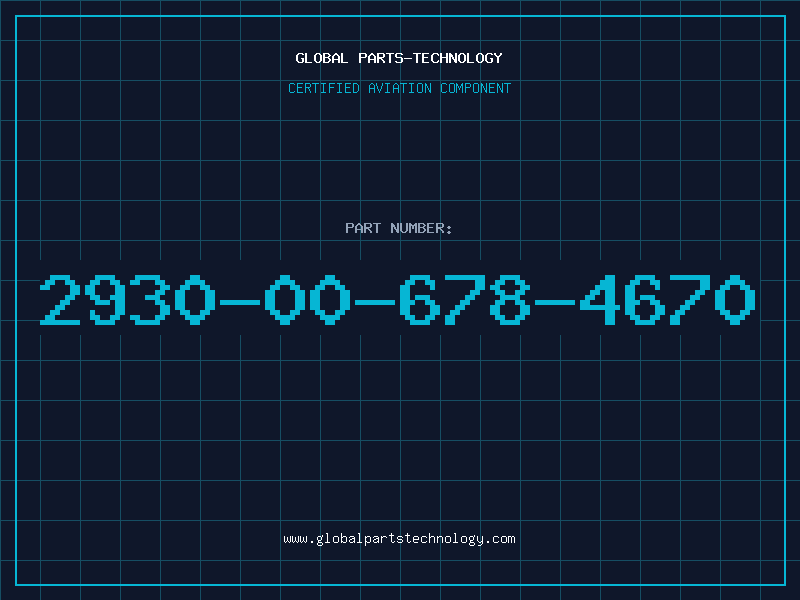 Aviation Part 2930-00-678-4670